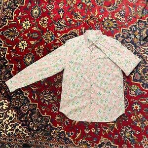 J.Crew (M) Secret Wash Floral Shirt (Classic Fit)